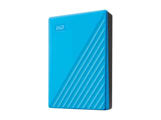 WD My Passport WDBR9S0060BBL - Harddisk kryptert 6 TB ekstern (bær...