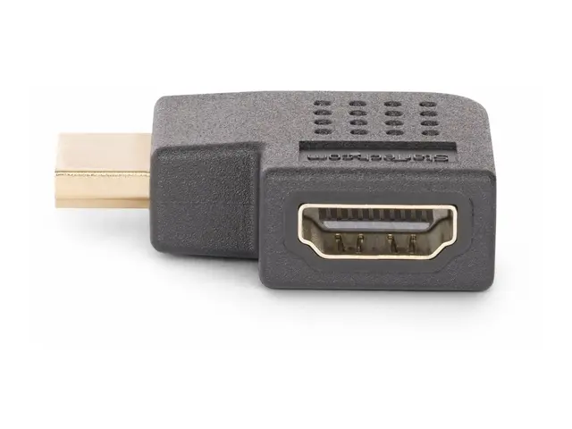 Startech Right Angle HDMI 2.0 Adapter, 90-Degree Port Saver, M/F -...