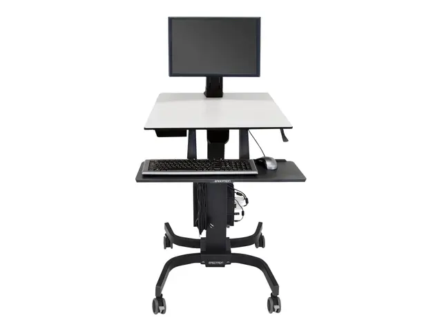 Ergotron WorkFit-C Single LD - Sitte/stående arbeidsstasjon mobil ...