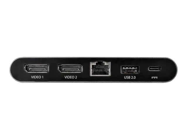 StarTech.com USB C Dock, 4K Dual Monitor DisplayPort, Mini Laptop ...