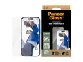 PanzerGlass - Skjermbeskyttelse for mobiltelefon klassisk passform - glass - for Apple iPhone 15, 16