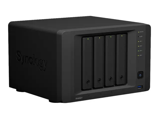 Synology Deep Learning NVR DVA3221 - NVR - 32 kanaler - med nettverk