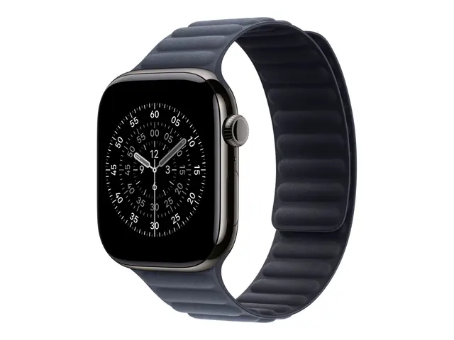 Apple - Klokkestropp for smart armbåndsur 46mm M/L-størrelse marin...