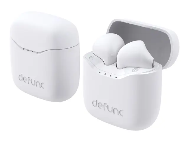 DeFunc True Lite - wireless-hodetelefoner i øret hvit