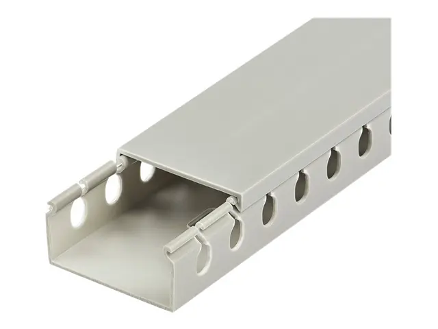 StarTech.com Open Slot Cable Management Raceway with Cover, 2"(50m...