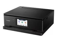 Canon PIXMA TS8750 - Multifunksjonsskriver farge - ink-jet - Legal (216 x 356 mm) (original) - A4/Legal (medie) - opp til 15 ipm (trykking) - 200 ark - USB 2.0, Wi-Fi(ac) - svart