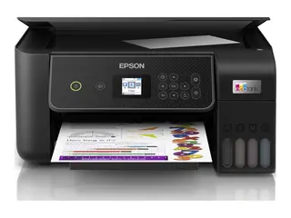 Epson EcoTank ET-2871 - Multifunksjonsskriver farge - ink-jet - ITS - A4 (medie) - opp til 10 spm (trykking) - 100 ark - Wi-Fi, USB - svart