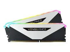 CORSAIR Vengeance RGB RT - DDR4 sett - 16 GB: 2 x 8 GB - DIMM 288-pin - 3200 MHz / PC4-25600 - ikke-bufret