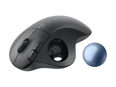 Logitech Ergo Series ERGO M575S Styrekule - ergonomisk - optisk - 5 knapper - tr&#229;dl&#248;s - Bluetooth, 2.4 GHz - Logitech Logi Bolt USB-mottaker - grafitt