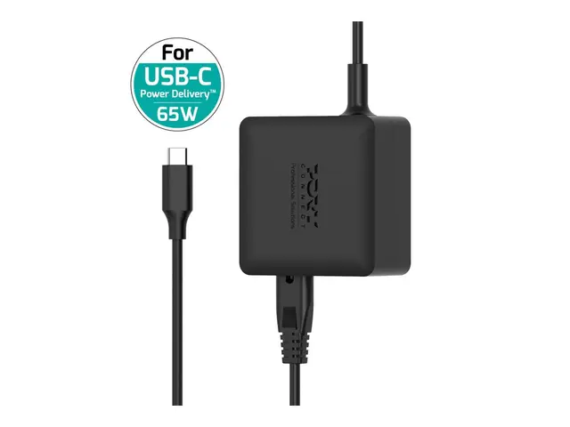 PORT Connect - Strømadapter - GaN II - 65 watt - 3.25 A - PD (USB-C)