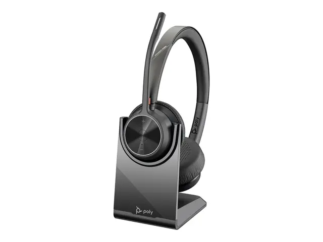 HP Poly Voyager 4320 - 4300 UC series hodesett on-ear Bluetooth tr...