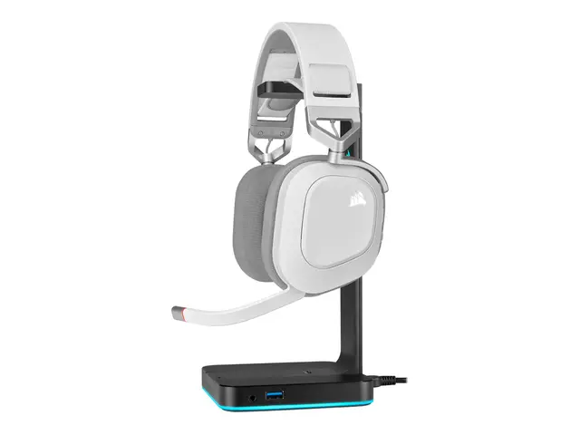 CORSAIR Gaming HS80 RGB - Hodesett full størrelse 2,4 GHz trådløs ...