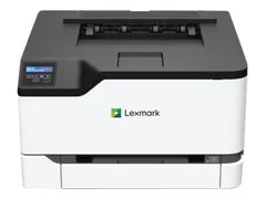 Lexmark CS331dw - Skriver - farge - Dupleks laser - A4/Legal - 600 x 600 dpi - opp til 24 spm (mono) / inntil 24 spm (farge) - kapasitet: 250 ark - USB 2.0, Gigabit LAN, Wi-Fi(n)