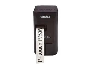 Brother P-Touch PT-P750W - Etikettskriver termotransfer - Rull (2,4 cm) - USB, Wi-Fi(n), NFC - kutter