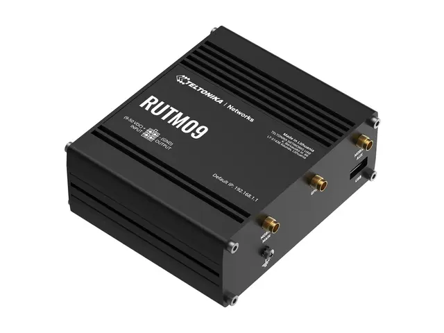 Teltonika RUTM09 - Ruter WWAN 3-portssvitsj 1GbE Wi-Fi 5 3G, 4G