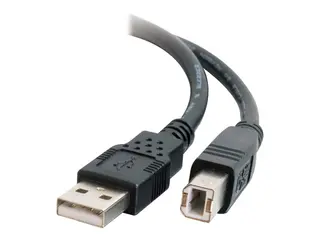 C2G - USB-kabel - USB (hann) til USB-type B (hann) USB 2.0 - 1 m - svart