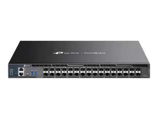 TP-Link Omada SX6632YF V1 - Switch L3 - Styrt - 26 x 1 Gigabit / 10 Gigabit SFP+ + 6 x 10 Gigabit / 25 Gigabit SFP28 - front til bakside-luftflyt - rackmonterbar