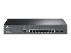 TP-Link JetStream TL-SG3210 V3.6 - Switch L2+ - Styrt - 8 x 10/100/1000 + 2 x Gigabit SFP - rackmonterbar