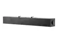HP S101 - Lydplanke - for skjerm 2.5 watt - svart (grillfarge - svart) - for HP 280, 34, Z1 G9; Elite 600 G9, 800 G9; EliteDesk 80X G8; Pro 400 G9; ProDesk 405 G8