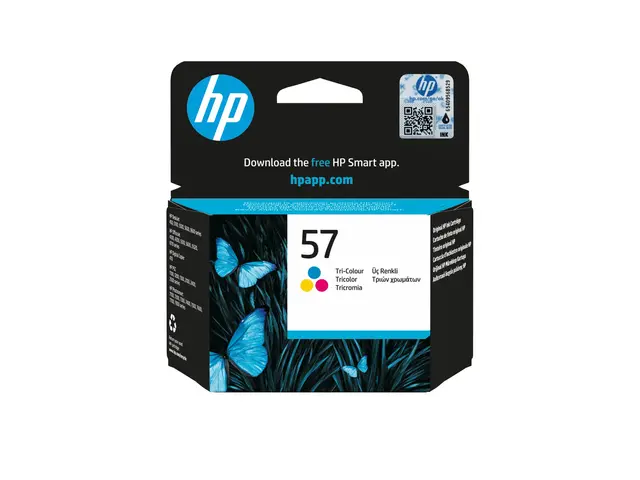 HP 57 - 17 ml farge (cyan, magenta, gul) original blekkpatron for ...