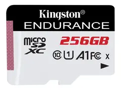 Kingston High Endurance - Flashminnekort 256 GB - A1 / UHS-I U1 / Class10 - microSDXC UHS-I U1