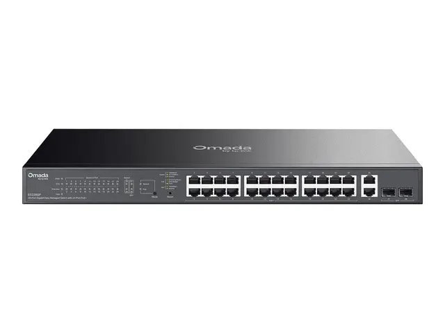 TP-Link Omada ES228GP V1 - Switch Styrt 26 x 10/100/1000 (PoE+) + ...