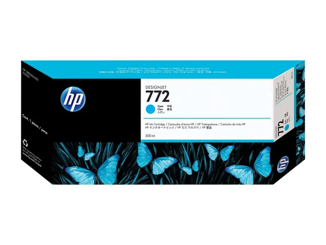 HP 772 - 300 ml cyan original DesignJet blekkpatron for HD Pro MFP...