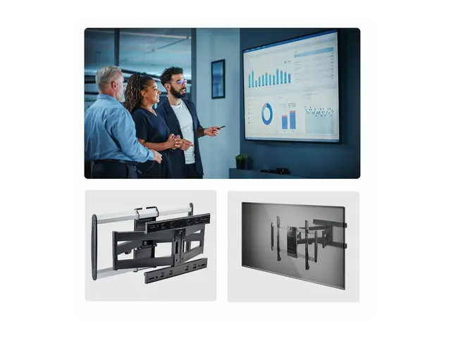 Startech - Monteringssett (veggmontering, 2 loddrette braketter) l...