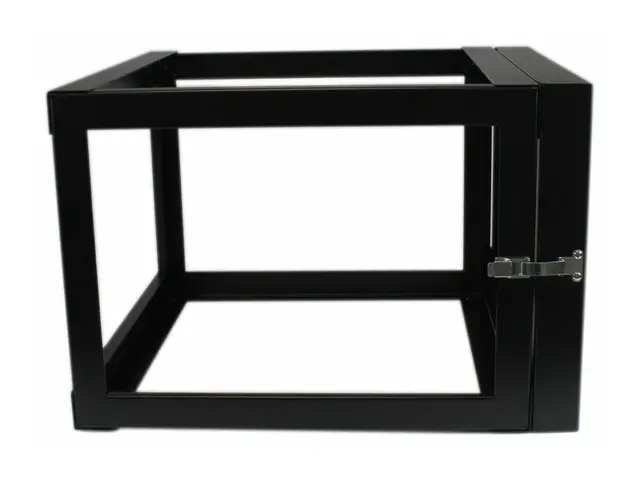 Startech 6U Hinged Open Frame Wall Mount Network Rack - 4-Post 22"...