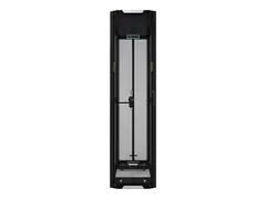 HPE 800mm x 1200mm G2 Enterprise Pallet Rack Rack - svart med s&#248;lvaksenter - 42U - 19&quot;