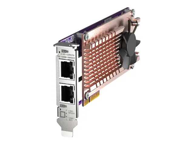 QNAP QM2-2P2G2T - Diskkontroller - M.2 - M.2 NVMe Card / PCIe 3.0 ...
