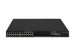 HPE FlexNetwork 5520 24G 4SFP+ HI 1-slot Switch Switch - L3 - Styrt - 24 x 10/100/1000 + 4 x 1 Gigabit / 10 Gigabit SFP+ - luftflyt fra side til bakside - rackmonterbar - CTO