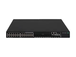 HPE FlexNetwork 5520 24G 4SFP+ HI 1-slot Switch Switch - L3 - Styrt - 24 x 10/100/1000 + 4 x 1 Gigabit / 10 Gigabit SFP+ - luftflyt fra side til bakside - rackmonterbar - CTO