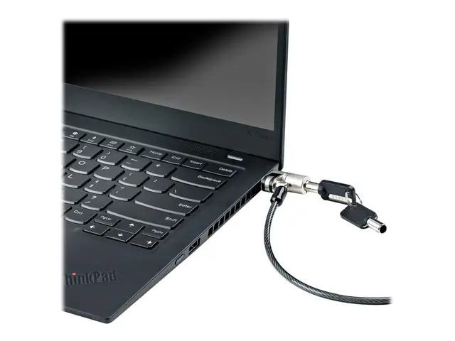 StarTech.com Nano Laptop Cable Lock, 6ft (2m), Anti-Theft Keyed Se...