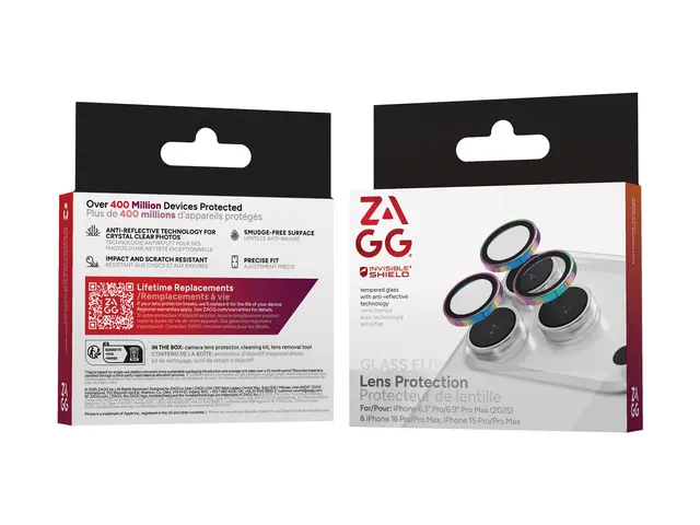 ZAGG InvisibleShield Premium GL - Linsebeskytter for mobiltelefon ...