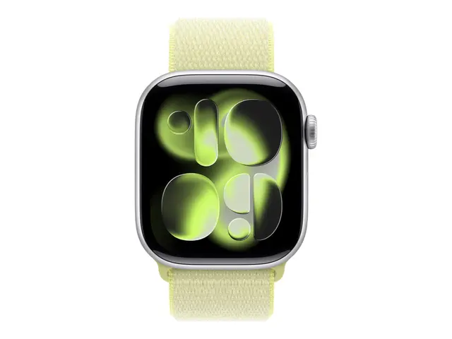 Apple - Sløyfe for smart armbåndsur 42mm 130 200 mm neongul Watch ...