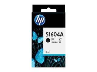 HP - 3 ml - svart - original - blekkpatron for QuietJet Plus; ThinkJet