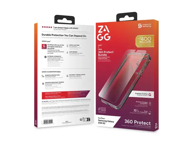 ZAGG Luxe - 360 Protect Bundle baksidedeksel for mobiltelefon blan...