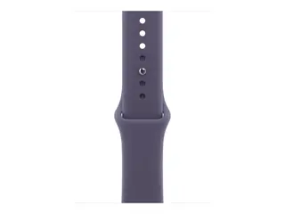 Apple - Bånd for smart armbåndsur - 46mm M/L (passer håndledd på 160 - 210 mm) - purpur tåke - for Watch Hermès Series 9, SE 3, Series 10, Series 11, Series 8, Series 9, Ultra 2, Ultra 3