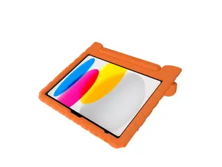 Deqster - Baksidedeksel for nettbrett - case etylenvinylacetatskum (EVA) - oransje - for Apple iPad A16 Wi-Fi, A16 Wi-Fi + Cellular