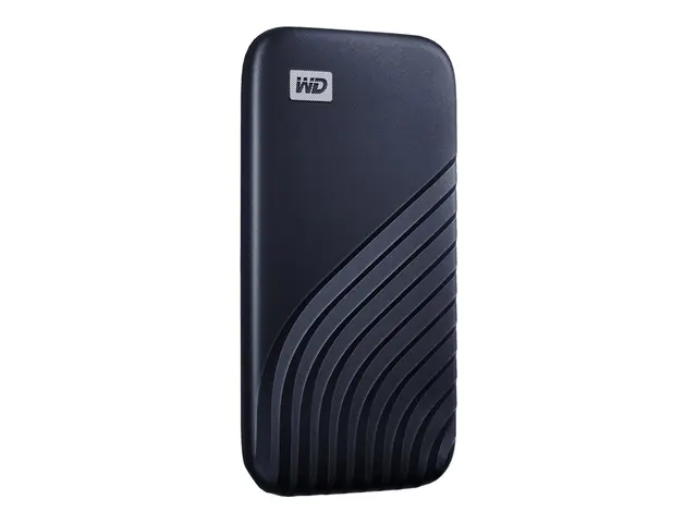 WD My Passport SSD WDBAGF0020BBL - kryptert 2 TB ekstern (bærbar) ...