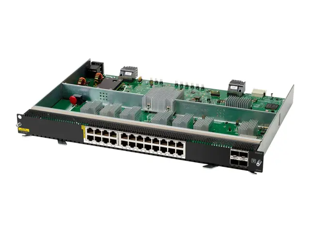 HPE Aruba Networking CX 6400 24p Smart Rate 1G/2.5G/5G/10G Class8 ...