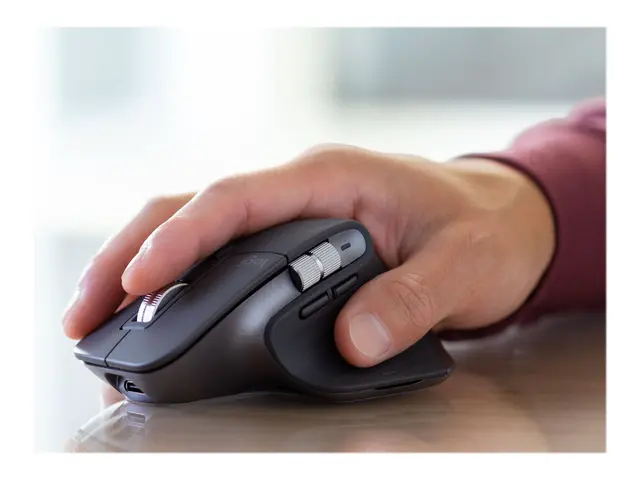 Logitech Master Series MX 3S for Business - Mus ergonomisk høyrehe...