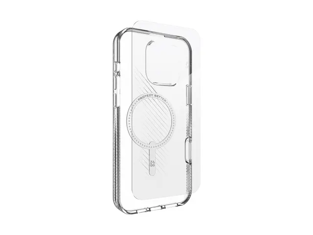 Zagg Luxe + Glass 360 - Baksidedeksel for mobiltelefon MagSafe-sam...