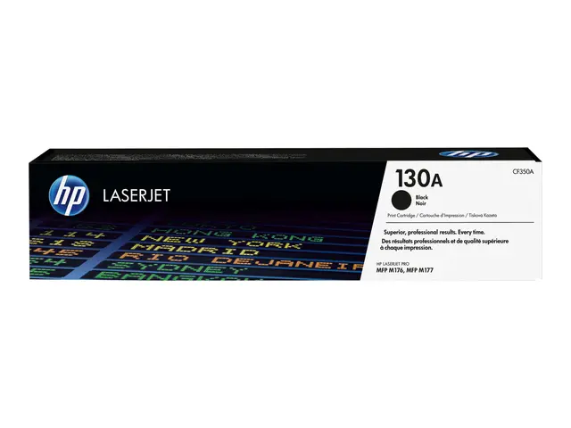 HP 130A - Svart - original - LaserJet - tonerpatron (CF350A) - for...