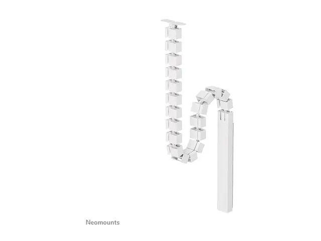 Neomounts - Kabelstyringsryggrad screw-mounted, universal hvit