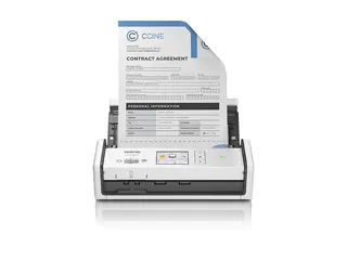 Brother ADS-1800W - Dokumentskanner Dobbel CIS - Dupleks - A4 - 600 dpi x 600 dpi - inntil 30 spm (mono) / inntil 30 spm (farge) - ADF (20 ark) - Wi-Fi(n), USB 2.0 (Host), USB-C 3.2 Gen 1