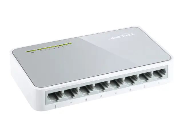 TP-Link TL-SF1008D 8-Port 10/100Mbps Desktop Switch - Switch - 8 x...