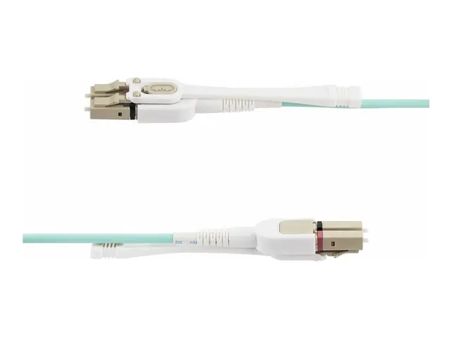 StarTech.com 5m (15ft) LC to (UPC) OM4 Multimode Fiber Optic Cable...