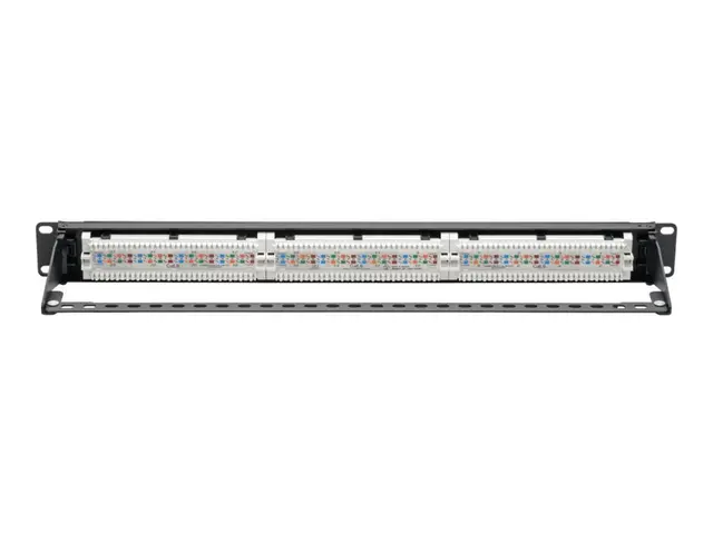 Eaton Tripp Lite Series Cat6 24-Port Patch Panel - PoE+ Compliant,...